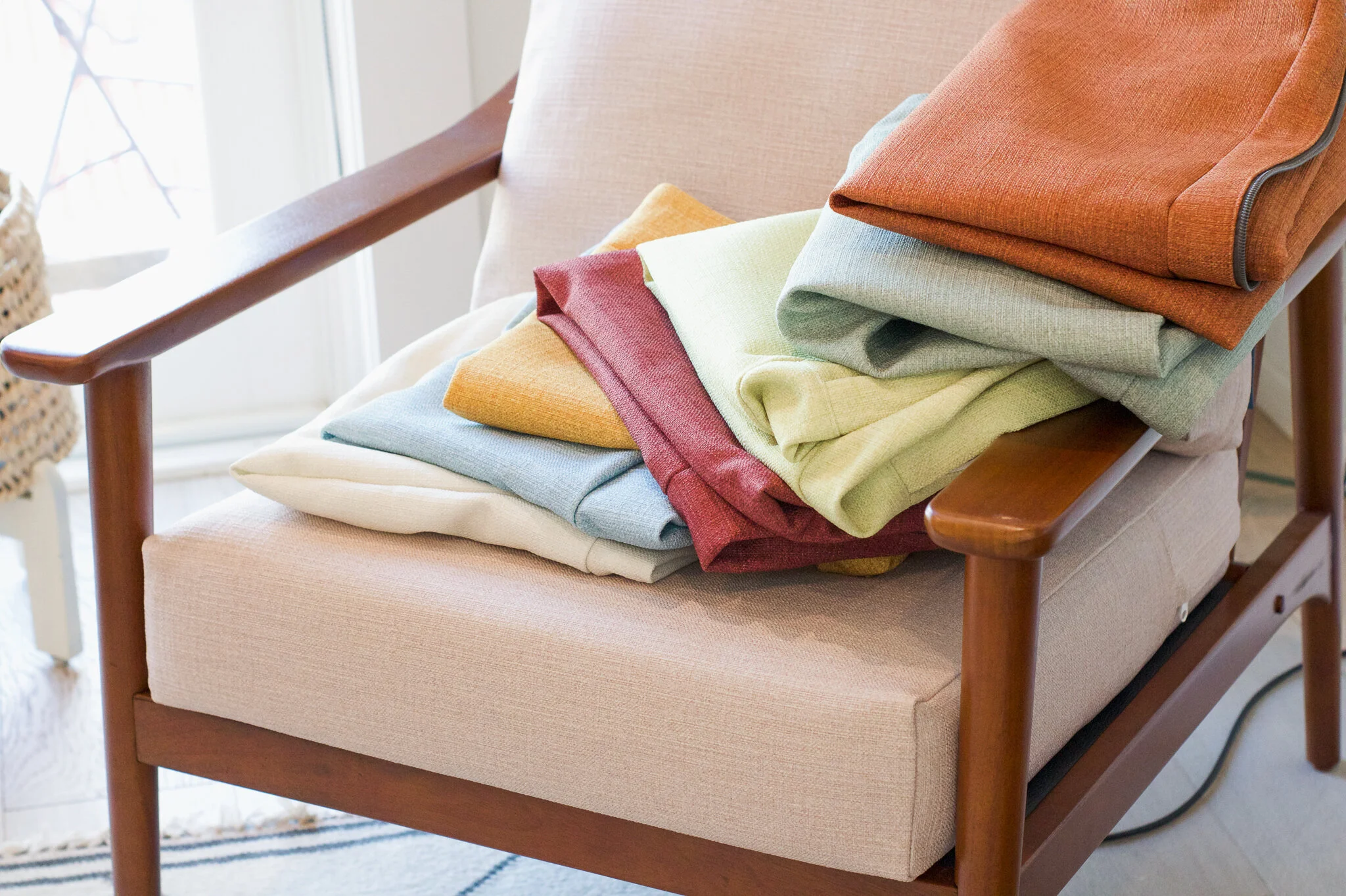 Upholstered chair deals covers